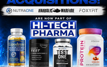 Hi-Tech Pharmaceuticals Acquires NutraOne, Anablic Warfare & Foxy Fit