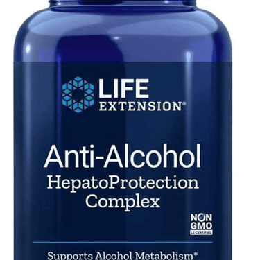 Life Extension Anti-Alcohol w/ Hepato 60 Capsules