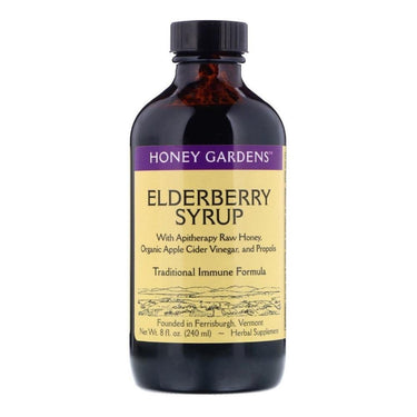 Honey Gardens Elderberry Syrup 8oz