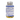 A supplement bottle showing the back label with Supplement Facts, a white seal strip, and yellow tablets visible inside a clear plastic bottle.