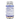 A clear plastic supplement bottle with a white and blue label showing Supplement Facts, containing beige tablets, on a white background.