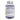 A clear plastic bottle of dietary supplement capsules with a white and blue label showing Supplement Facts, sealed with a white anti-counterfeit cap, on a plain white background.