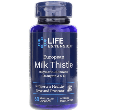 Life Extension European Milk Thistle 60 Vege Caps