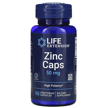 Life Extension Zinc 50 mg 90 Capsules