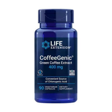 Life Extension CoffeeGenic Green Coffee Extract 200mg 90 Vege Caps