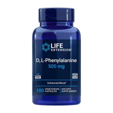 Life Extension D,L-Phenylalanine 500mg 100 Caps