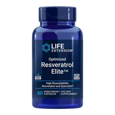 Life Extension Resveratrol with Pterostilbene 100 mg, 60 Vegecaps