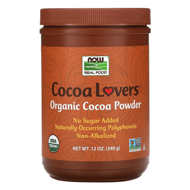 Now Foods Cocoa Powder Pure Organic 12 Oz