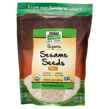 Now Foods Sesame Seeds Hulled 16oz