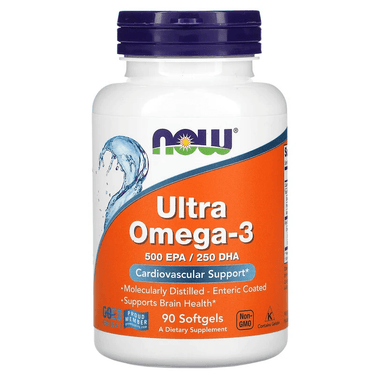Now Foods Ultra Omega 3 Fish Oil 90 Softgels