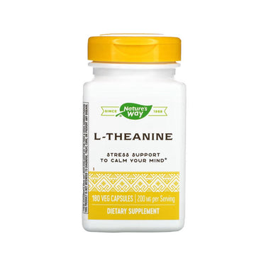 Enzymatic Therapy Nature's Way L-Theanine 100mg 60 Capsules (Previously Enzymatic Therapy)