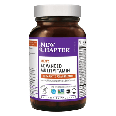New Chapter Men's Advanced Multivitamin 120 Tabs