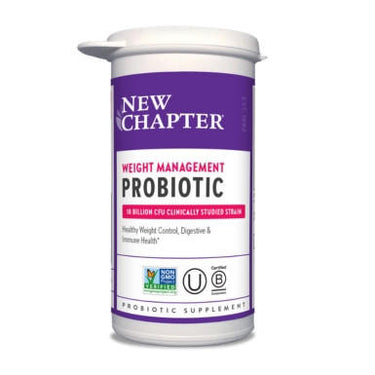 New Chapter Weight Management Probiotic 60 Capsules