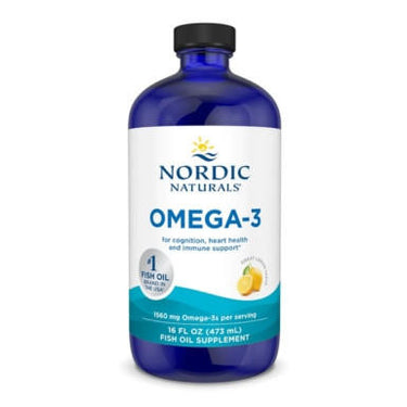 Nordic Naturals Omega-3 Liquid Lemon 16 Fl Oz