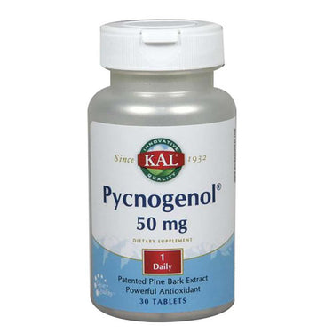 Kal KAL Pycnogenol 50mg 30 Tablets
