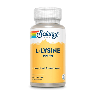 Solaray L-Lysine 500mg 60 Capsules