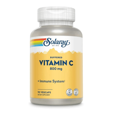 Solaray Buffered Vitamin C 800mg 90 Capsules