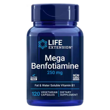 Life Extension Mega Benfotiamine 250mg 120 Vegecaps
