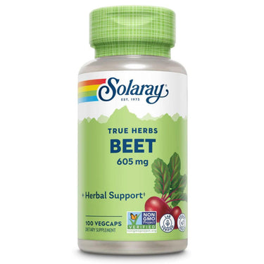Solaray Beet Root 605mg 100 Veg Caps