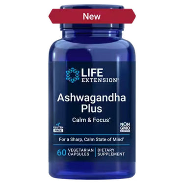 Life Extension Ashwagandha Plus 60 Vege Caps