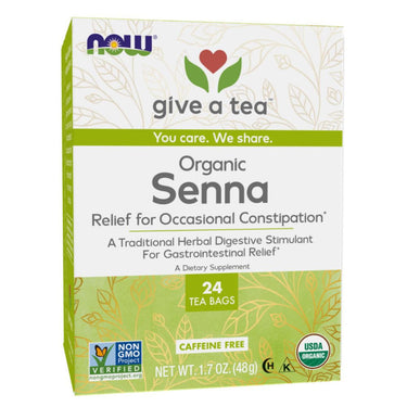 Now Foods Senna Tea Bags 24 Bags