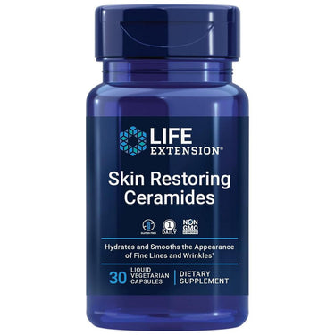 Life Extension Skin Restoring Ceramides 30 Capsules