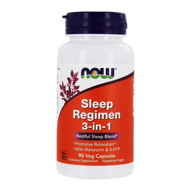 Now Foods Sleep Regimen 3-In-One 90 Capsules