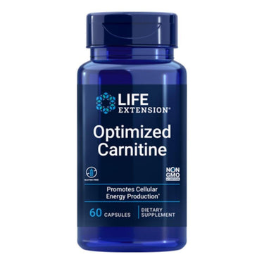 Life Extension Optimized Carnitine 60 Vegetable Capsules