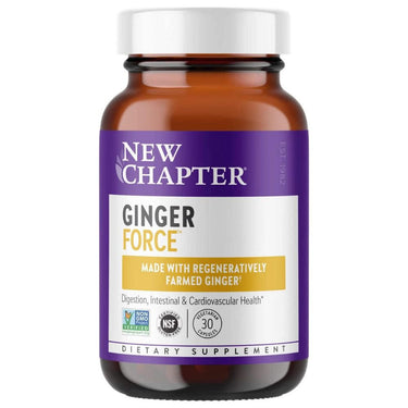 New Chapter Ginger Force 60 Vegetable Caps