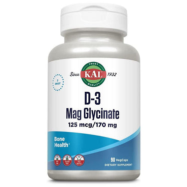 Kal KAL D-3 Mag Glycinate 90 Capsules