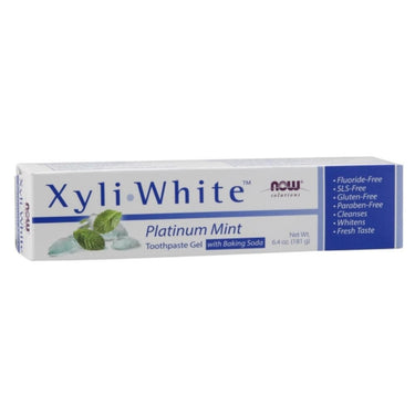 Now Foods Xyliwhite Mint Baking Soda Toothpaste