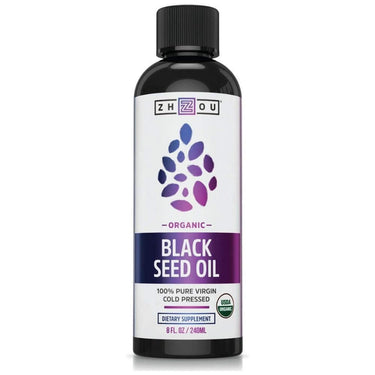 ZHOU Organic Black Seed Oil 8 fl oz