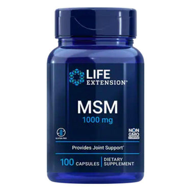 Life Extension MSM (Methylsulfonylmethane) 1000mg 100 Caps
