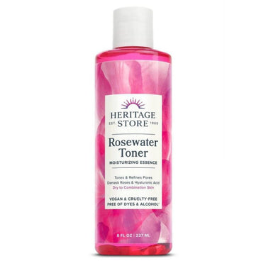 Heritage Store Rosewater Toner 8fl oz