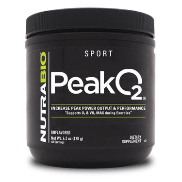 NutraBio Peak O2 120G Powder
