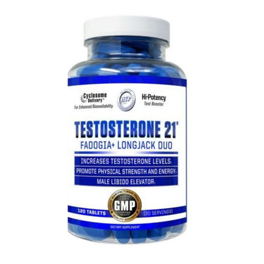 Hi-Tech Pharmaceuticals Testosterone 21 w/ Fadogia Agrestis & Tongkat Ali
