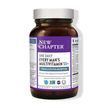 New Chapter One Daily Every Man's Multivitamin 55+ 48 Tabs