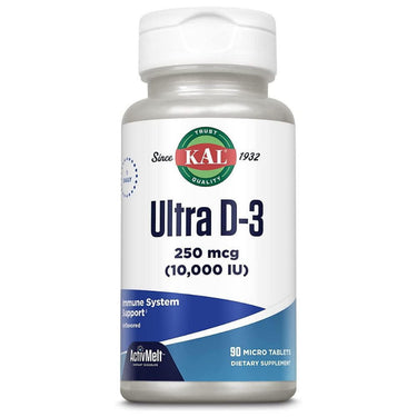 Kal KAL Ultra D3 10,000IU 90 Micro Tablets