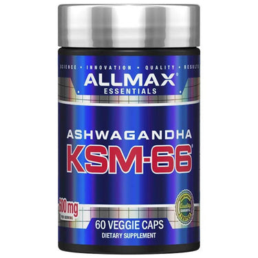 Allmax Nutrition KSM-66 Ashwagandha 60 Capsules