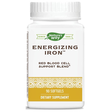 Enzymatic Therapy Energizing Iron 90 Softgels