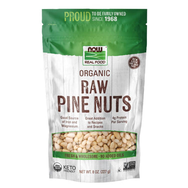 Now Foods Certified Organic 8 Oz Pine Nuts