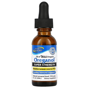 North American Herb & Spice Super Strength Oil of Oregano 1 oz
