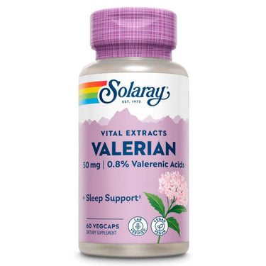 Solaray Valerian Root Extract 50mg 60 Capsules