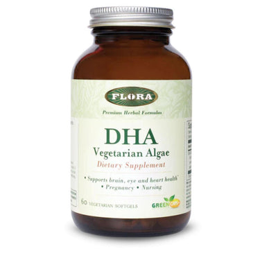 Flora (Udo's Choice) Flora DHA Vegetarian Algae 60 Softgels