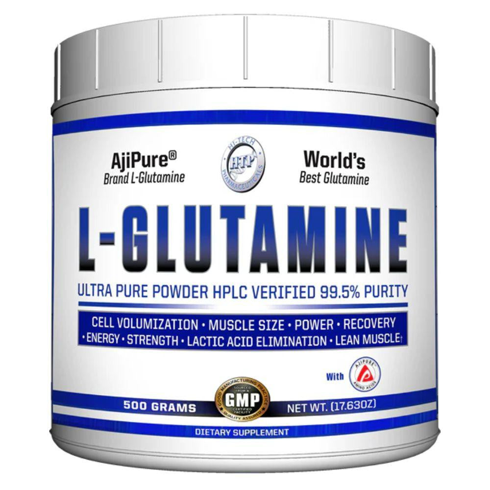Hi-Tech Pharmaceuticals L-Glutamine 500g Supports Intestinal Health