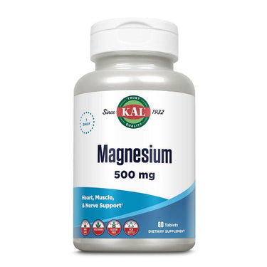Kal KAL Magnesium 500mg 60 Tablets