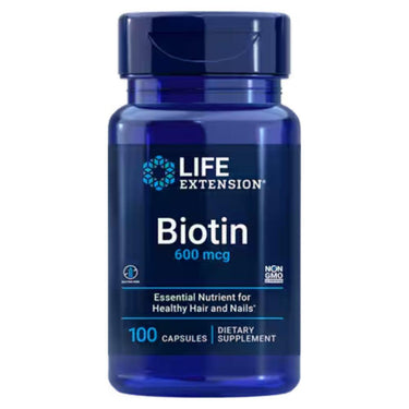 Life Extension Biotin 600 mcg 100 Caps