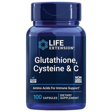 Life Extension Glutathione, Cysteine & C 100 Capsules