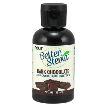 Now Foods Better Stevia Dark Chocolate Liquid 2 Oz