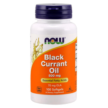 Now Foods Black Currant Seed Oil 500mg 100 Soft Gels